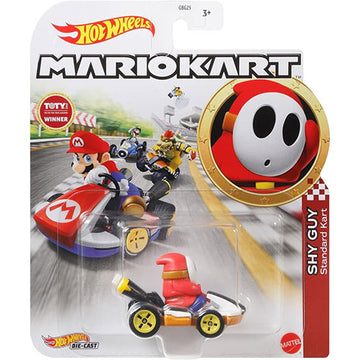 Hot Wheels Mario Kart Shy Guy Diecast Car [Standard Kart]