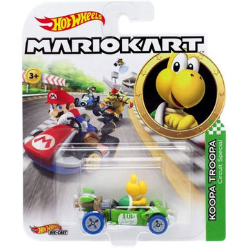 Hot Wheels Mario Kart Koopa Troopa Circuit Special Kart