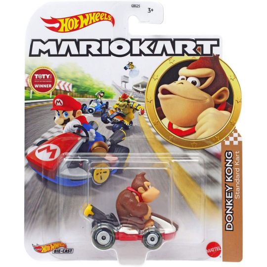 Hot Wheels Mario Kart Donkey Kong Diecast Car [Standard Kart]