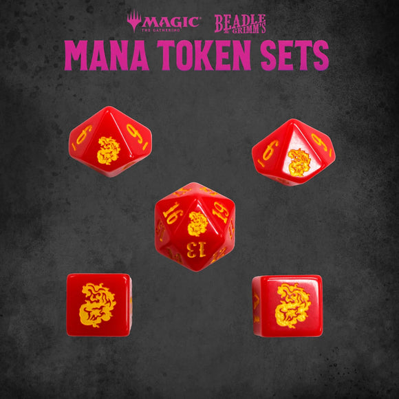 Beadle & Grimm's Red Mana Token Set (MTG)