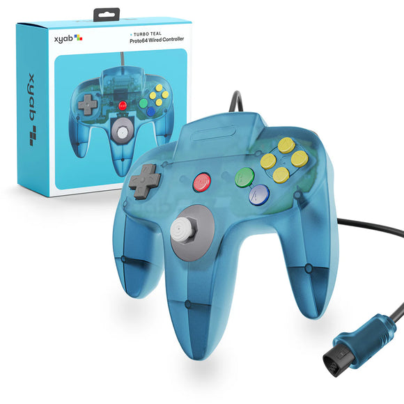 PROTO64 Wired Controller Turbo Teal