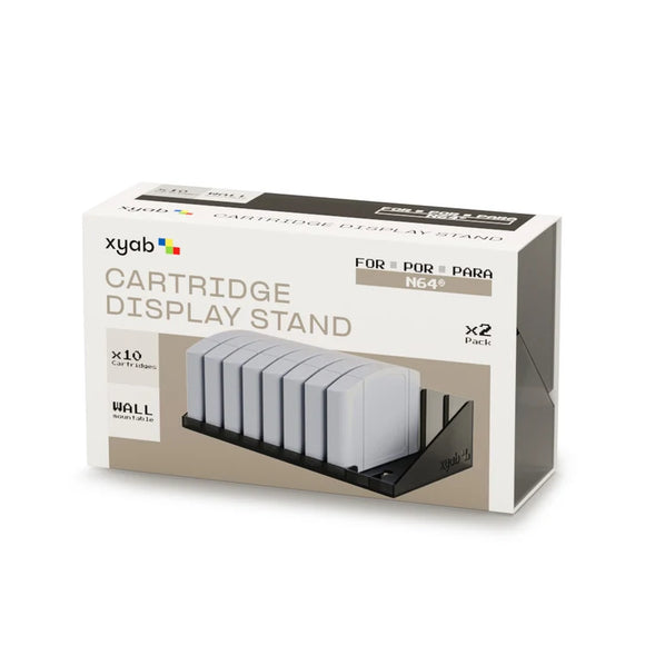 2 Pack Cartridge Display Stands - N64