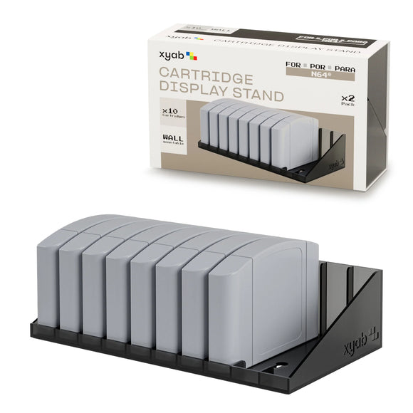 2 Pack Cartridge Display Stands - N64