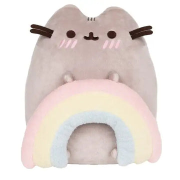 Gund Pusheen With Rainbow 9.5" Plush