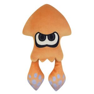 Orange Inkling Squid Splatoon Little Buddy Plush