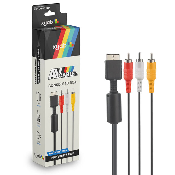Xyab Playstation 1/2/3 AV Cable - Accessory