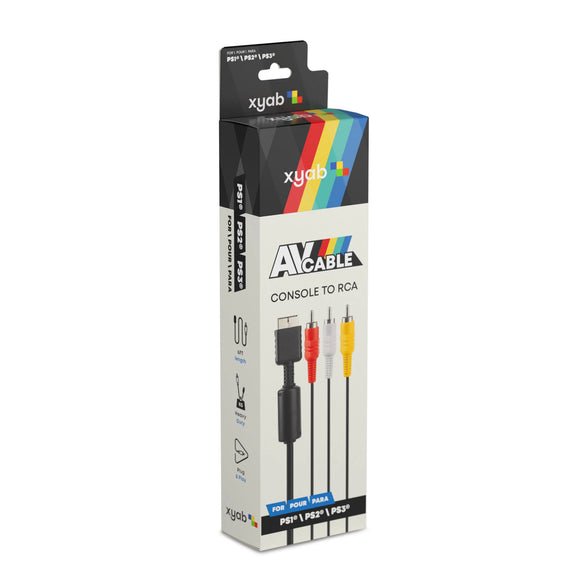 Xyab Playstation 1/2/3 AV Cable - Accessory