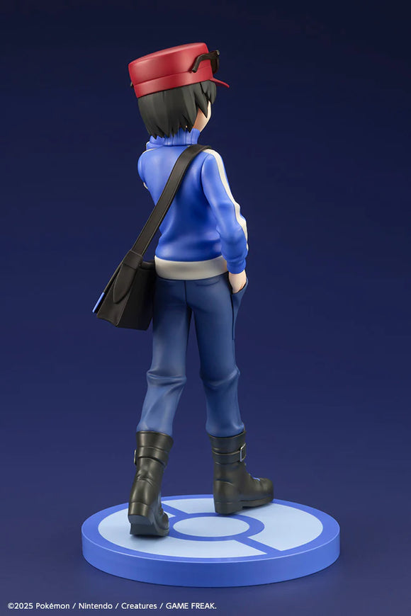 Pokémon Calem with Froakie ARTFX J STATUE