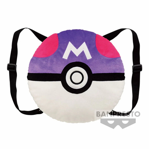 Pokemon Banpresto Plush Backpack Masterball
