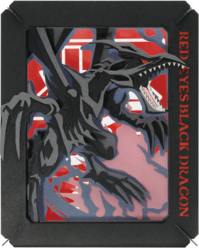 Ensky Yu-Gi-Oh! Duel Monsters Paper Theater Red-Eyes Black Dragon PT-358 Craft Kit