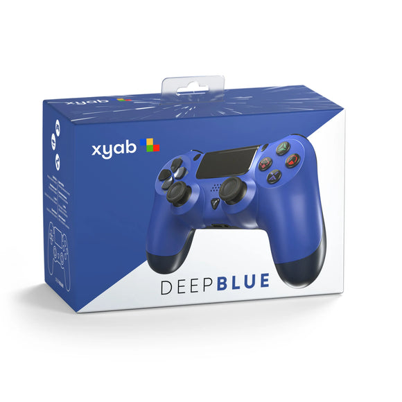 Xyab Playstation 4 Wireless Controller - Blue - Controller