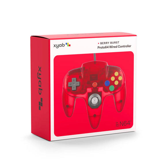 Xyab Nintendo 64 Controller - Berry Burst - Controller