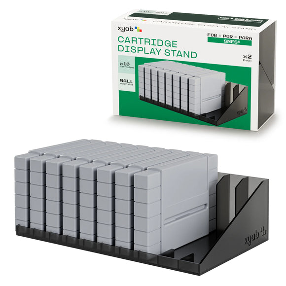 2 Pack Cartridge Display Stands - Suoer Nintendo