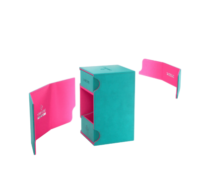 Gamegenic Deck Box: Watchtower 100+ XL Convertible (Teal/Pink)