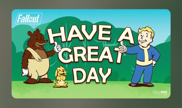 Ultra Pro Playmat: Fallout - Vault Boy "Have a Great Day"