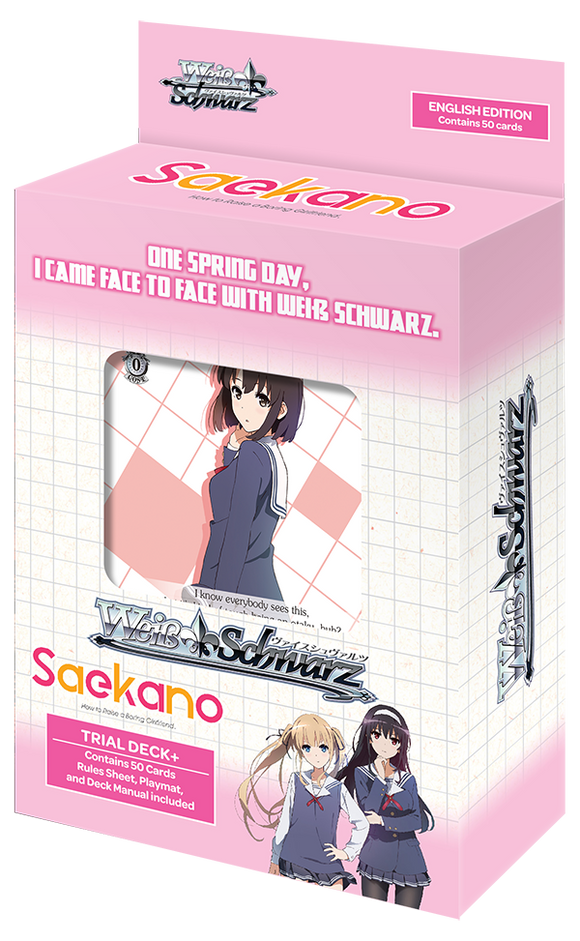 Weiss Schwarz Saekano: How To Raise a Boring Girlfriend Trial Deck