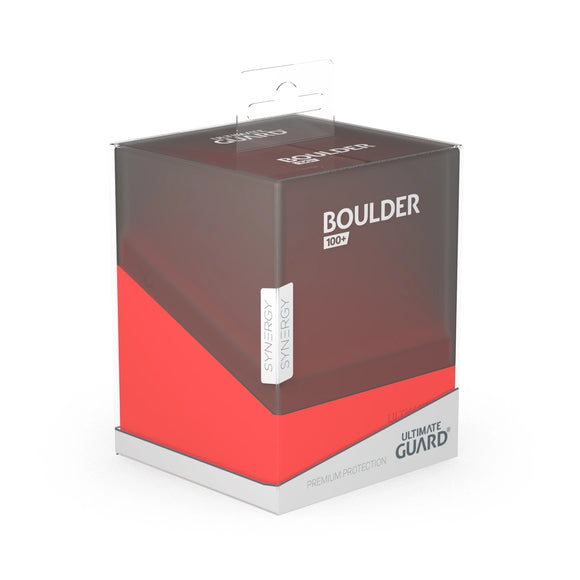 Ultimate Guard: Boulder 100+ Synergy - Black/Red