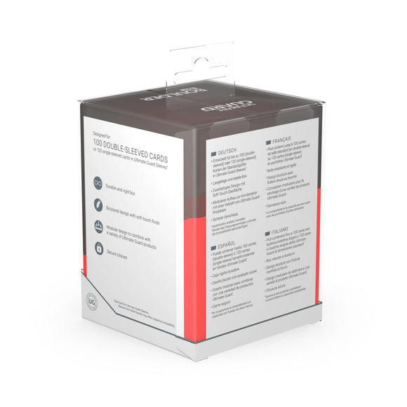 Ultimate Guard: Boulder 100+ Synergy - Black/Red