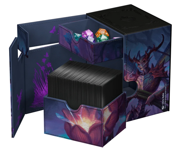 Flip'n'Tray 133+ Xenoskin Magic: The Gathering "Lorwyn Eclipsed" - Bitterbloom Bearer