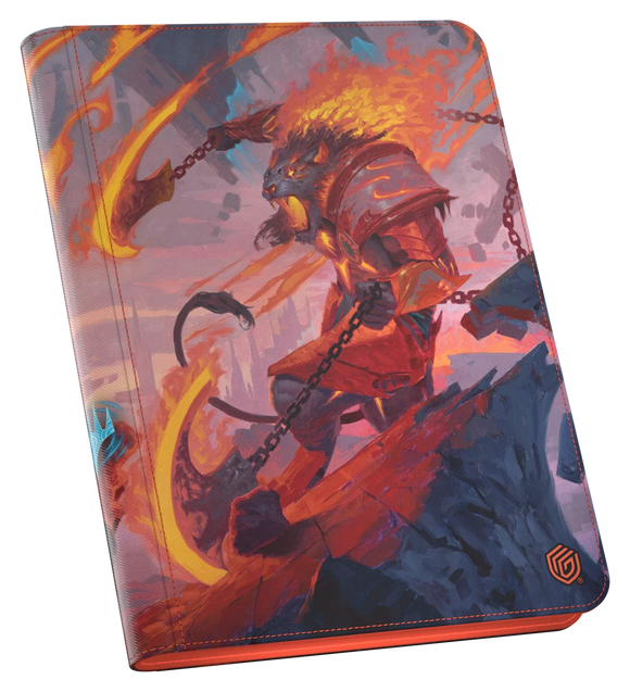 Zipfolio 360 Xenoskin Magic: The Gathering "Reality Fracture" - Ajani Resolute / Ajani Unrelenting