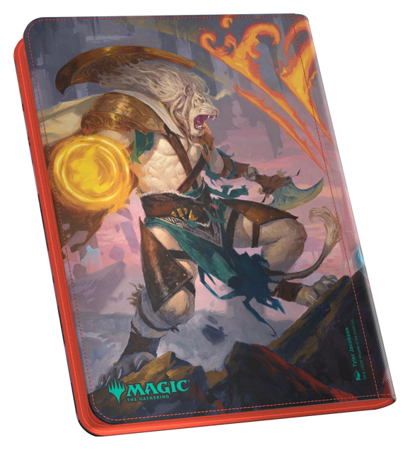 Zipfolio 360 Xenoskin Magic: The Gathering "Reality Fracture" - Ajani Resolute / Ajani Unrelenting