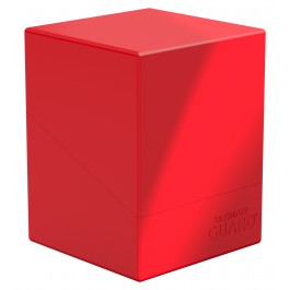 Ultimate Guard Boulder 100+ Solid Deck Box Red