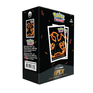 Ultra Pro Apex Sleeves: Standard Pokemon | Neon Kanto Charizard 105CT