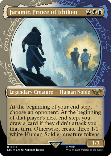 Faramir, príncipe de Ithilien (Showcase) (Surge Foil) [El Señor de los Anillos: Cuentos de la Tierra Media] 