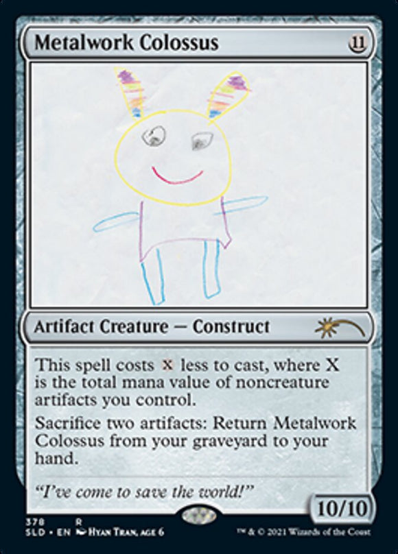 Coloso de metalistería (378) [Serie Secret Lair Drop] 