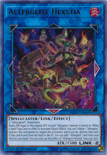 Altergeist Hexstia [BLRR-EN066] Ultra raro 