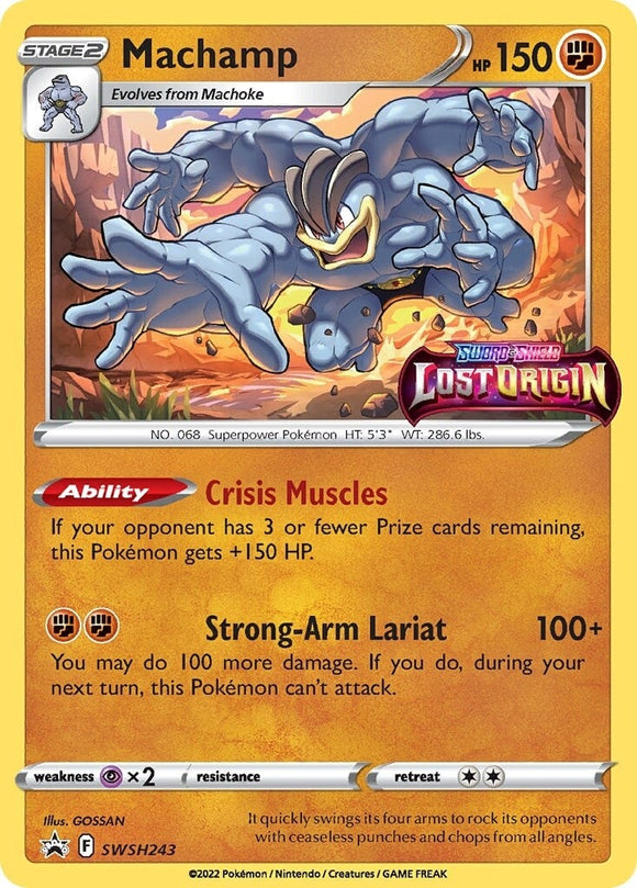 Machamp (SWSH243) [Promociones de Espada y Escudo: Estrella Negra] 