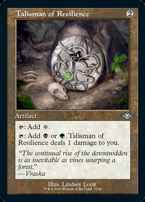 Talismán de resiliencia (Retro) [Horizontes modernos] 