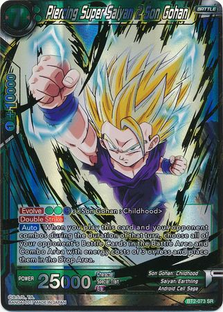 Super Saiyan 2 perforante Son Gohan (BT2-073) [Union Force] 