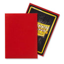Dragon Shield: Standard 100ct Sleeves - Crimson (Matte)-4