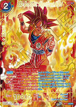 SSG Son Goku, Poder Magnífico (SPR) (BT17-138) [Ultimate Squad] 