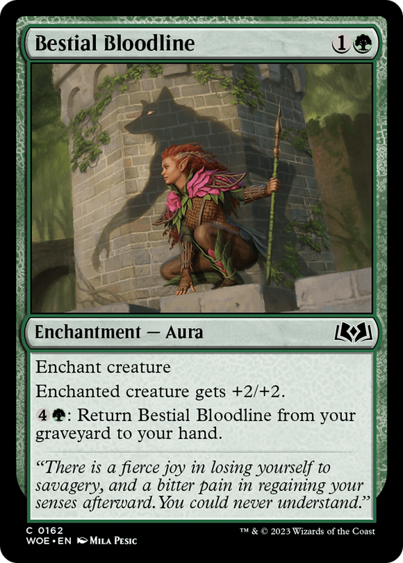 Linaje bestial [Terrenos de Eldraine] 