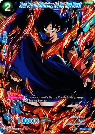 Son Goku, luchando por ser el mejor (TB3-021) [Choque de destinos] 