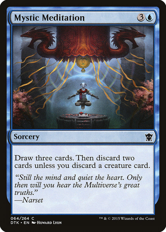 Meditación mística [Dragones de Tarkir] 
