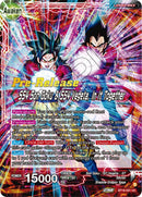 Son Goku & Vegeta // SS4 Son Goku & SS4 Vegeta, In It Together (BT18-001) [Dawn of the Z-Legends Prerelease Promos]-2
