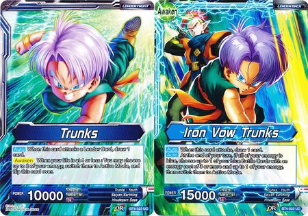 Trunks // Trunks del Juramento de Hierro (BT4-023) [Guerra Colosal] 