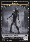 Marit Lage // Zombie Double-Sided Token [Modern Horizons Tokens]-2