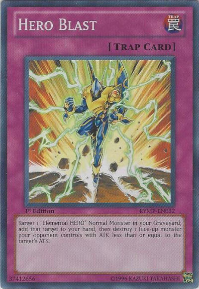 Hero Blast [RYMP-EN032] Súper raro 