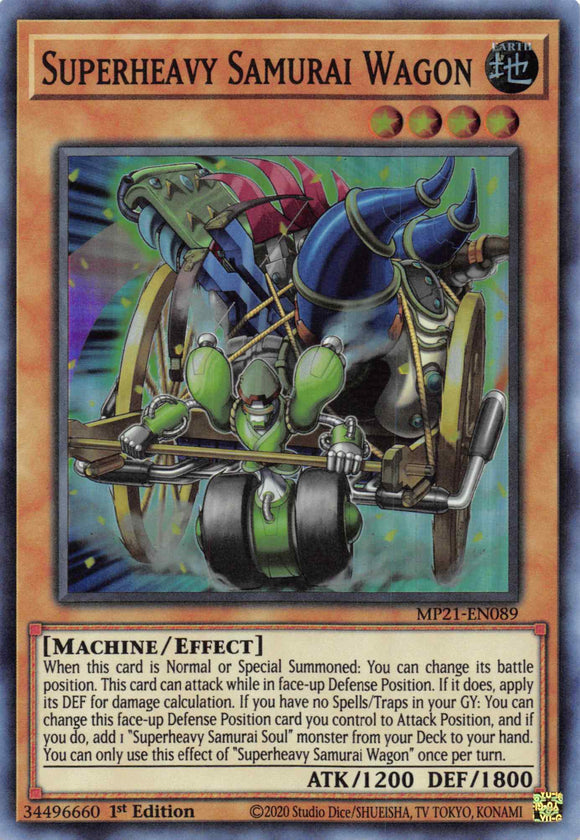 Carro Samurai Superpesado [MP21-EN089] Súper Raro 