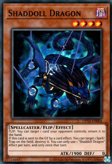 Dragón Sombrañeca [OP15-EN004] Súper Raro 