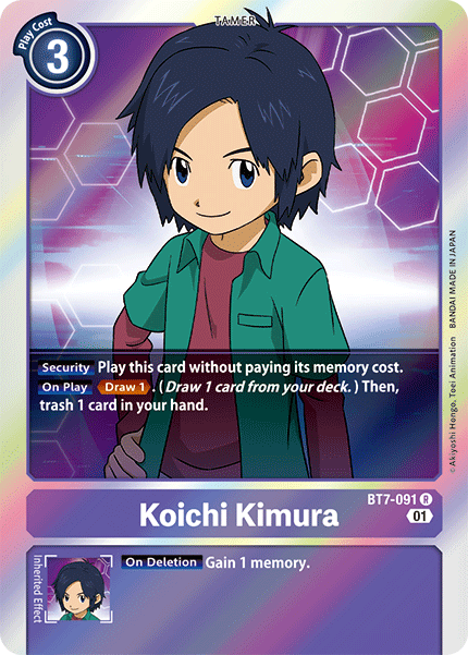 Koichi Kimura [BT7-091] [Próxima aventura] 
