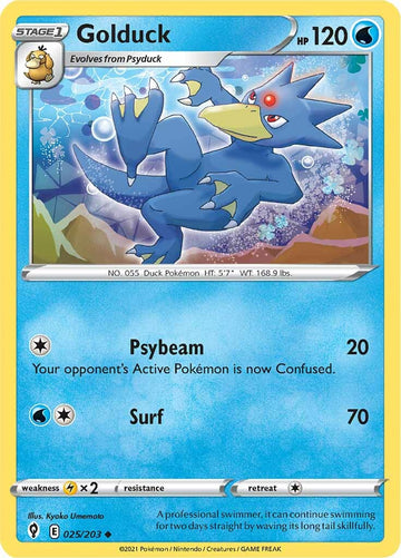 Golduck (025/203) [Espada y escudo: cielos en evolución] 
