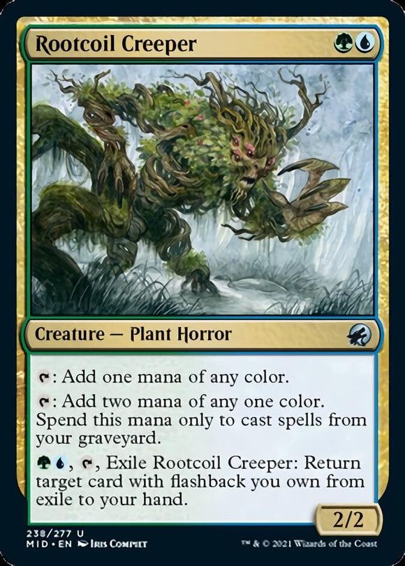 Enredadera de raíz enrollada [Innistrad: Midnight Hunt] 