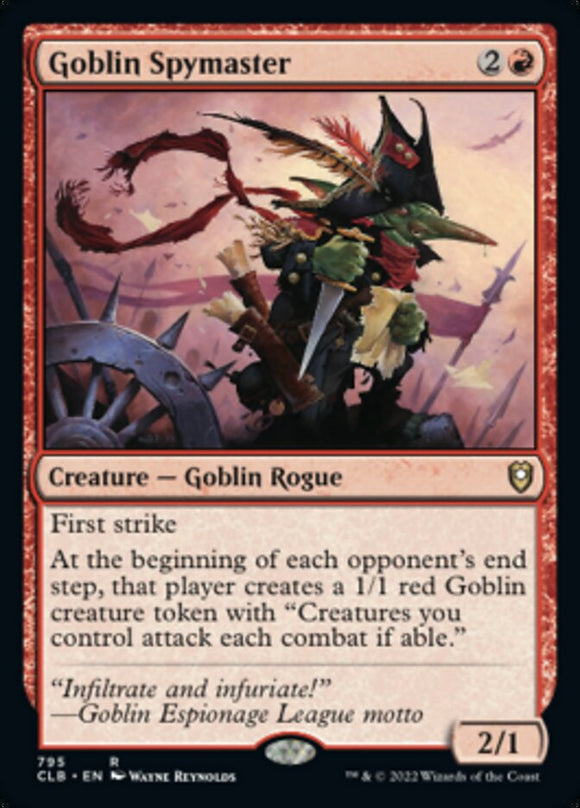 Maestro espía goblin [Commander Legends: Battle for Baldur's Gate] 