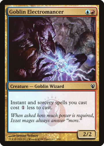 Goblin Electromancer [Duel Decks: Izzet vs. Golgari] 