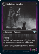 Innocent Traveler // Malicious Invader [Innistrad: Double Feature]-2